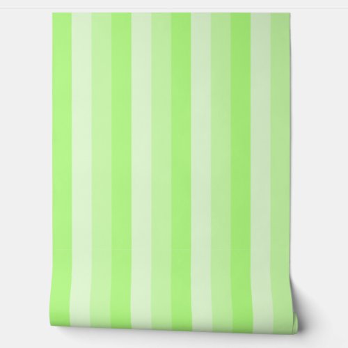 Green Stripes Wallpaper