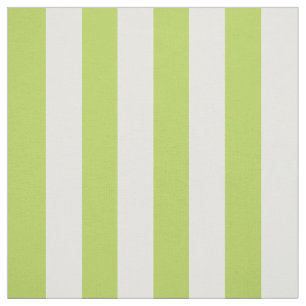 Green Stripes, White Stripes, Striped Pattern Fabric