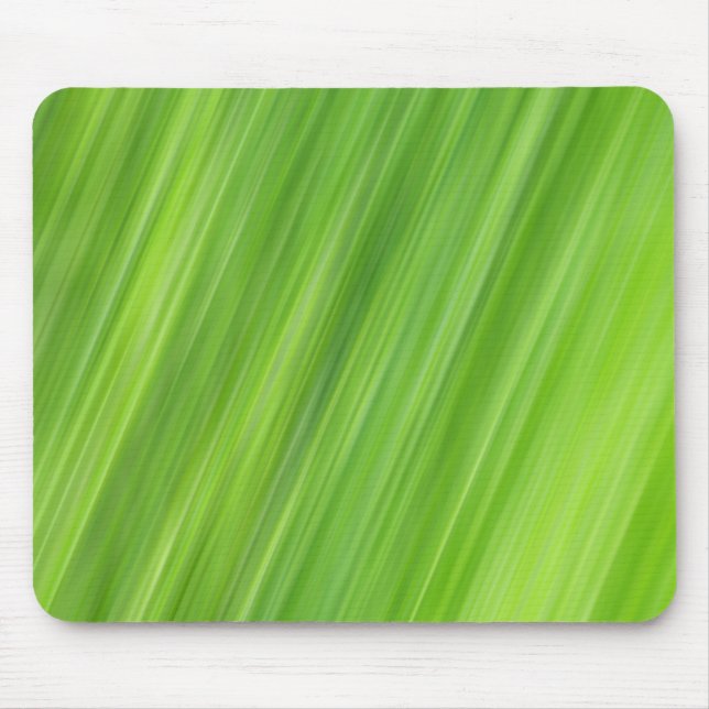 Green strips pattern mouse pad (Front)