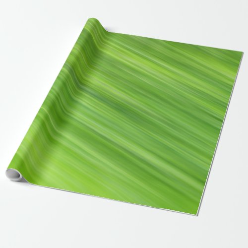 Green strips pattern wrapping paper