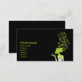 green sugar business card (Front/Back)