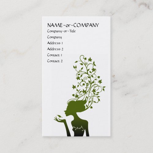 green sugar business cards