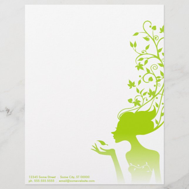 green sugar letterhead (Front)