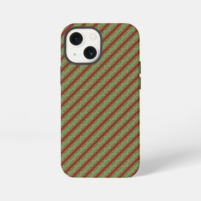 Green summer pattern iphone case (Back)