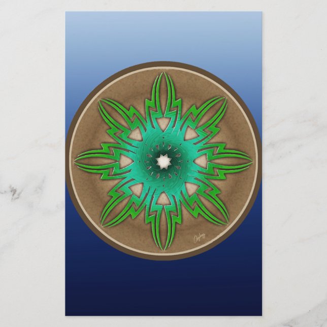 Green Sun Stationery (Front)