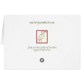 Green Sunfish card (Back Horizontal)