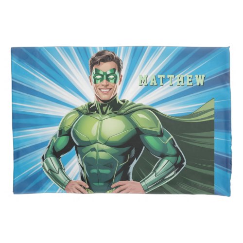Green Superhero Boys Birthday Party Gift