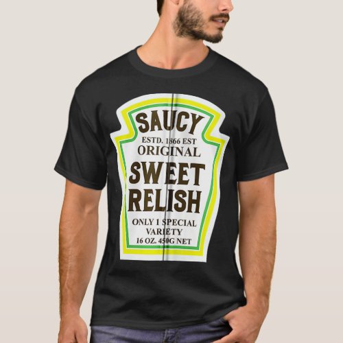 Green Sweet Relish Food Funny Foodies Sauce Lovers T_Shirt