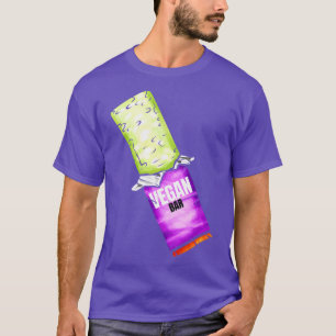Green Sweets Vegan Bar For Vegetarian And Vegan  T-Shirt