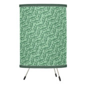 Green Swirly Vine Tripod Lamp (Right)