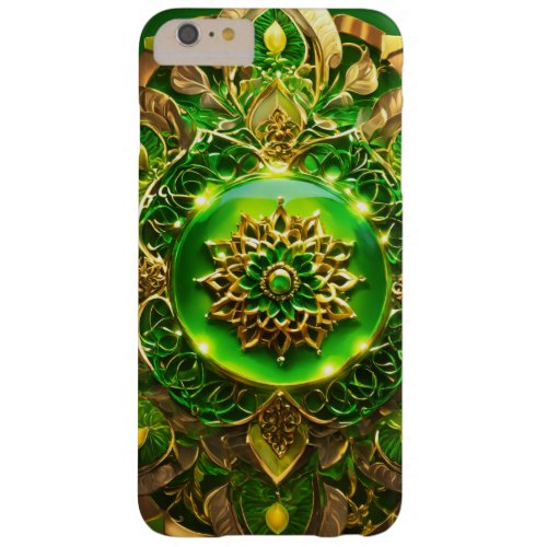 green symbol  barely there iPhone 6 plus case