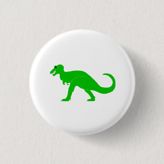 Green T-Rex Button