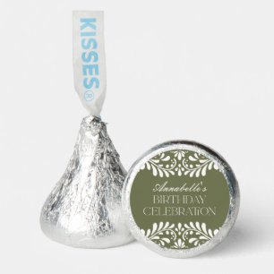 Green Talavera Tile Spanish Fiesta Birthday Hershey®'s Kisses®