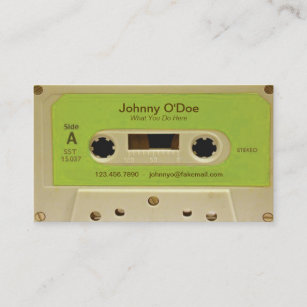 Green Tape Business Card