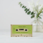 Green Tape Business Card (Standing Front)
