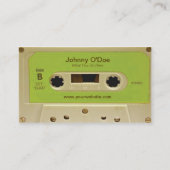 Green Tape Business Card (Back)
