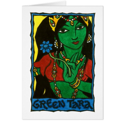 Green Tara Cards (Front)