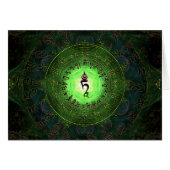 Green Tara mantra (Front Horizontal)