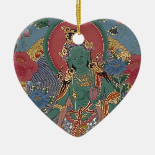 Green Tara Ornament