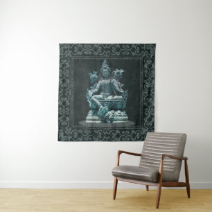 Green Tara Tapestry