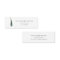 Green Tassel Graduation Name Card