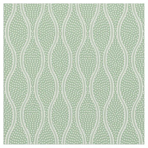 Green Tatewaku Same Komon (medium scale) Fabric