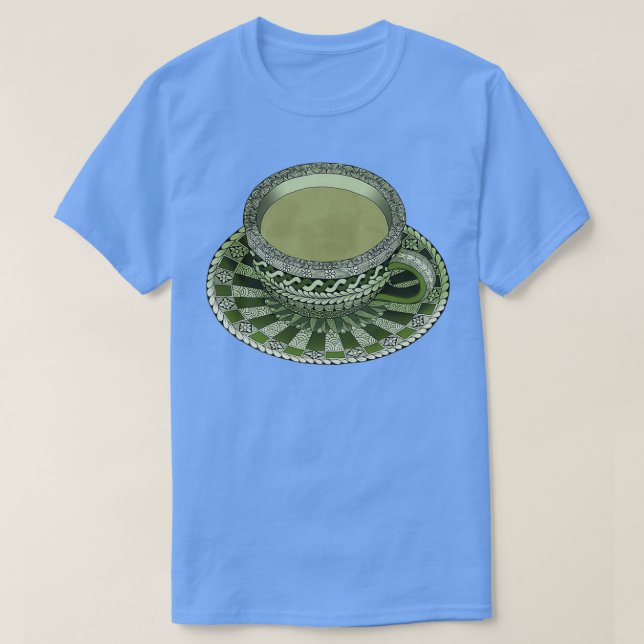 Green Tea 5 T-Shirt (Design Front)