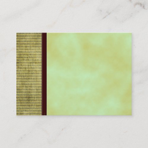 Green Tea Blank Craft Tag Card Business Card Template