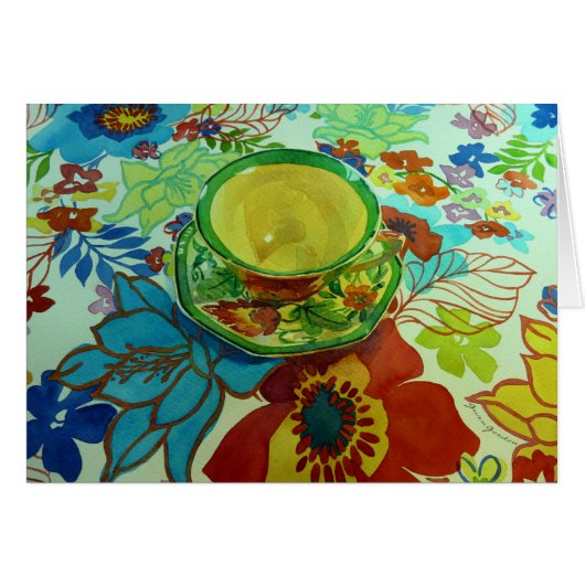 "Green Tea" Cards (Front Horizontal)