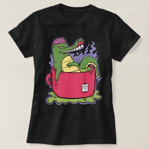 Green Tea Gator T_Shirt