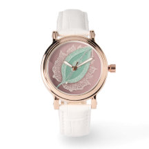 Green Tea Leaf AI art 