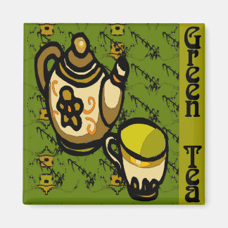 Green Tea Magnet