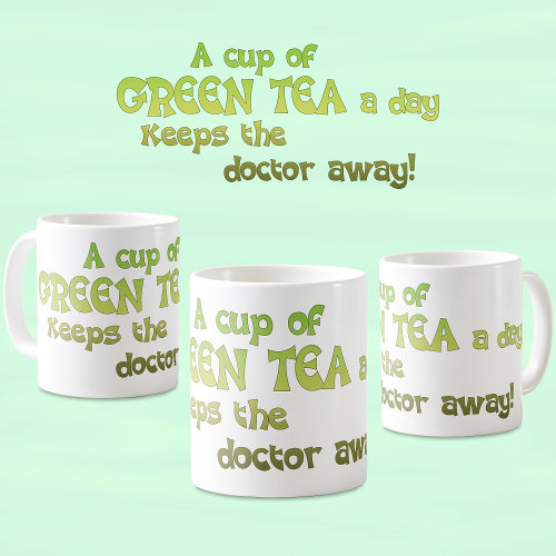 Green Tea Mug _ Fun Gift Idea for Green Tea Lover