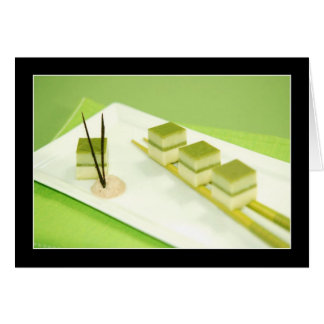 Green Tea Tofu Cards