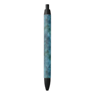 Green Teal Aqua Blue Earth Ocean Marble Abstract Pen