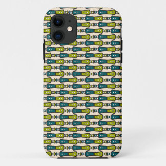Green Teal Black Cream Tribal iPhone 5/5s Case