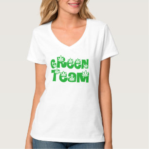 Green Team Weed Shirt - Pot Lover Funny Gift Tee