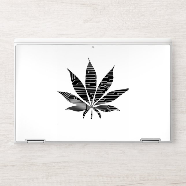 Green Tech HP Laptop Stick Skin (Front)