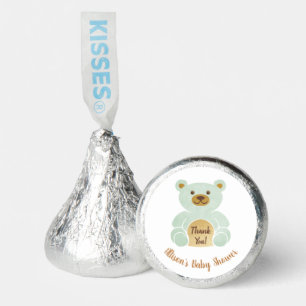 Green Teddy Bear Baby Shower Hershey®'s Kisses®