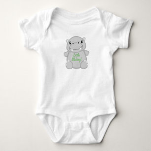 Green Teddy Bear Baby T-Shirt Bodysuit