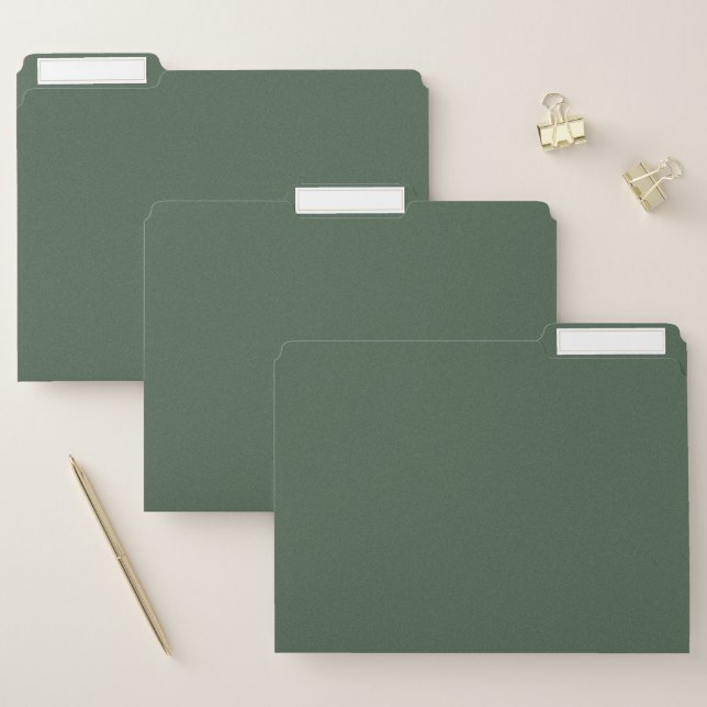 Green Texture File Folder (Set)