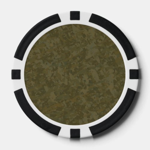 Green Texture Pattern 3 TPD Poker Chips