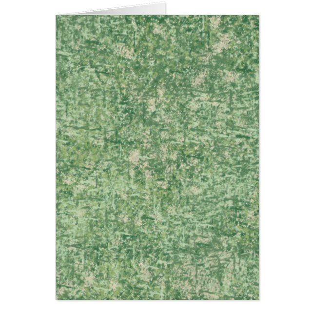 Green Textured Background by Shirley Taylor Cards (Front)