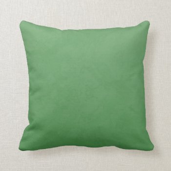 Green Textured Pillow