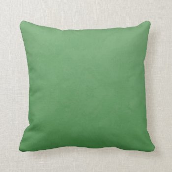 Green Textured Pillow
