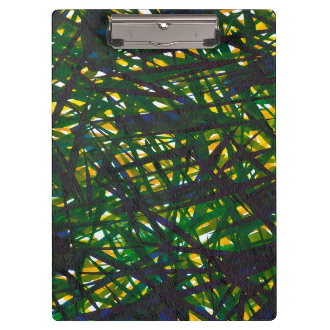Green Thicket II Clipboard (Front)