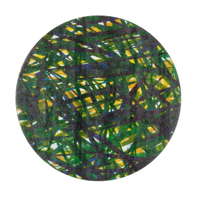 Green Thicket II Cutting Board (Front)