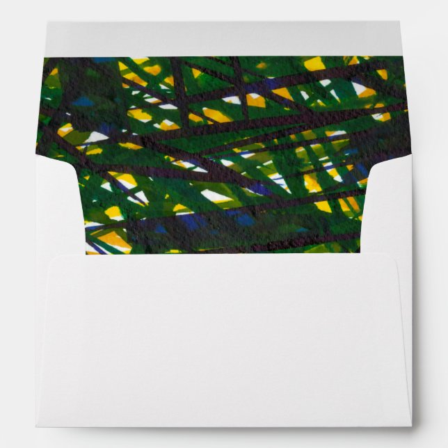 Green Thicket II Envelope (Back (Bottom))