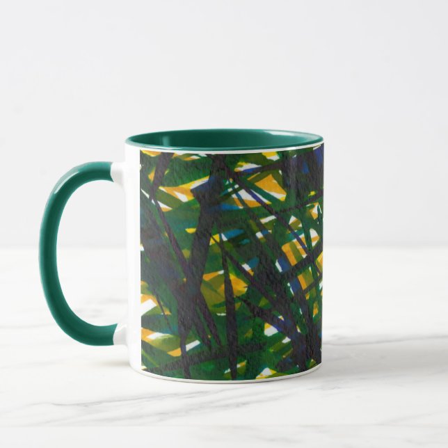 Green Thicket II Mug (Left)