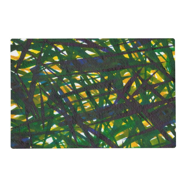 Green Thicket II Placemat (Front)